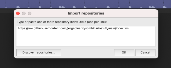 Passo 2: Cole o link do repositório